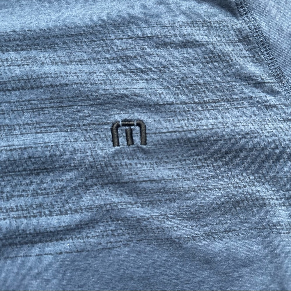 Travis Mathew Blue Long Sleeve Shirt - Picture 2 of 4